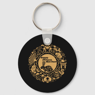 Happy Chinese New Year of the Rabbit Keychain