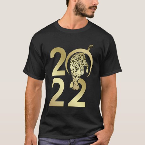 Happy Chinese New Year of the Tiger 2022 T_Shirt