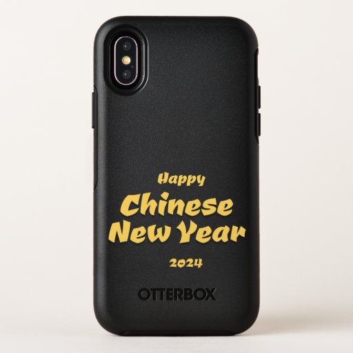 Happy Chinese New Year OtterBox Symmetry iPhone X Case