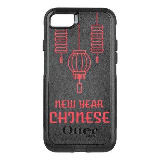 Happy Chinese New Year OtterBox Commuter iPhone SE/8/7 Case