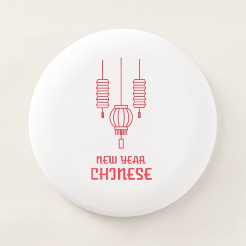 Happy Chinese New Year Wham_O Frisbee