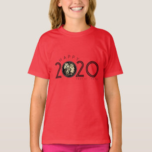 Happy Chinese Rat New Year 2020 Kids T-shirt 3
