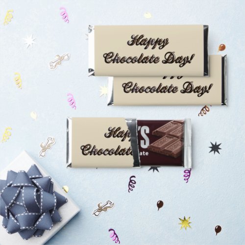 Happy Chocolate Day Hershey Bar Favors