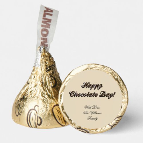 Happy Chocolate Day Hersheys Kisses