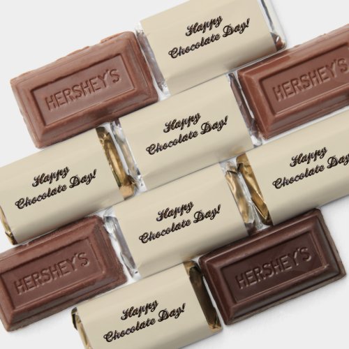 Happy Chocolate Day Hersheys Miniatures