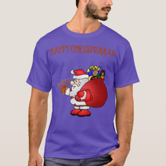 Happy Chrismukkah Blended Family Holiday T-Shirt