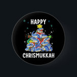 Happy Chrismukkah Funny Hanukkah Christmas Jewish Button<br><div class="desc">Happy Chrismukkah Funny Hanukkah Christmas Jewish</div>