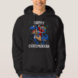 Happy Chrismukkah Funny Hanukkah Christmas Jewish Hoodie<br><div class="desc">Happy Chrismukkah Funny Hanukkah Christmas Jewish Xmas Kids</div>