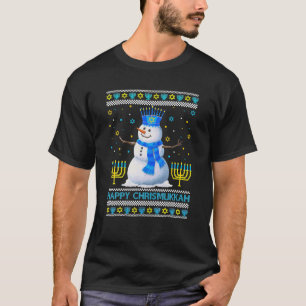 Happy Chrismukkah Funny Hanukkah Christmas Jewish T-Shirt