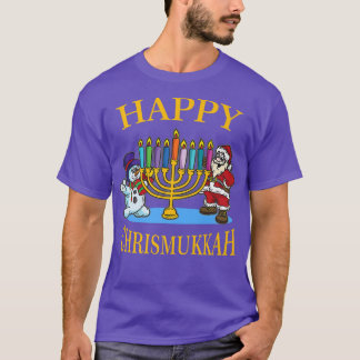 Happy Chrismukkah Hanukkah Christmas Celebration T-Shirt