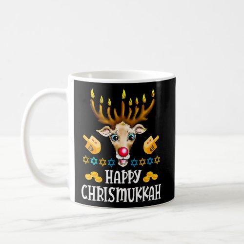 Happy Chrismukkah Hanukkah Christmas Jewis  Coffee Mug