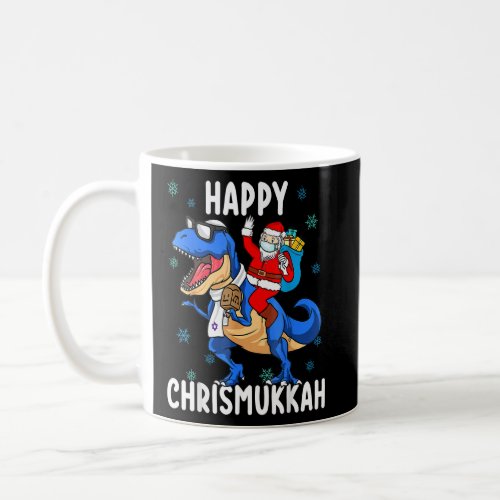 Happy Chrismukkah Hanukkah Christmas Jewis Xmas Bo Coffee Mug