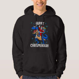 Happy Chrismukkah Hanukkah Christmas Jewish Xmas K Hoodie