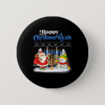 Happy Chrismukkah Jewish Christmas Hanukkah Button<br><div class="desc">Santa Christmas Boys Kids Youth Men. Funny Humor graphic tee costume for those who believe in Santa Claus,  love Deer,  Reindeer,  Elf,  Elves,  singing songs,  party decorations,  tree,  hat,  socks This Christmas tee with Graphic is great Christmas gift</div>