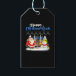 Happy Chrismukkah Jewish Christmas Hanukkah Gift Tags<br><div class="desc">Santa Christmas Boys Kids Youth Men. Funny Humor graphic tee costume for those who believe in Santa Claus,  love Deer,  Reindeer,  Elf,  Elves,  singing songs,  party decorations,  tree,  hat,  socks This Christmas tee with Graphic is great Christmas gift</div>