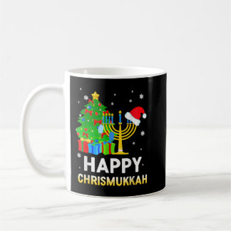 Happy Chrismukkah Jewish Christmas Hanukkah Holida Coffee Mug
