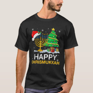Happy Chrismukkah Jewish Christmas Hanukkah Holida T-Shirt