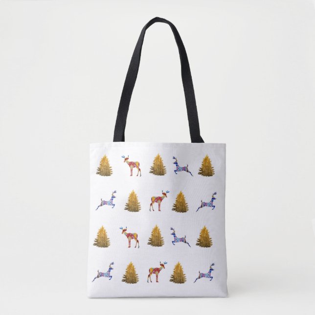 Happy Christmas  All-Over-Print Tote Bag (Front)