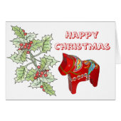 Happy Christmas Card (Front Horizontal)