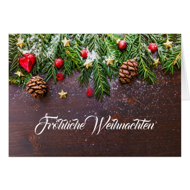 Happy Christmas Cards (Front Horizontal)