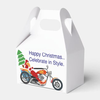 HAPPY CHRISTMAS, CELEBRATE IN STYLE FAVOR BOX