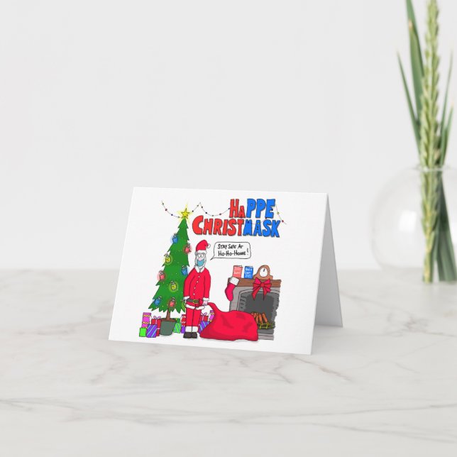 Happy Christmas (Covid Christmas) Holiday Card (Front)