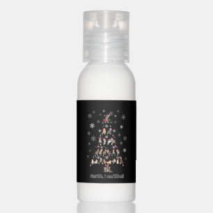 Happy Christmas Cute Cat Christmas Tree Hand Lotion