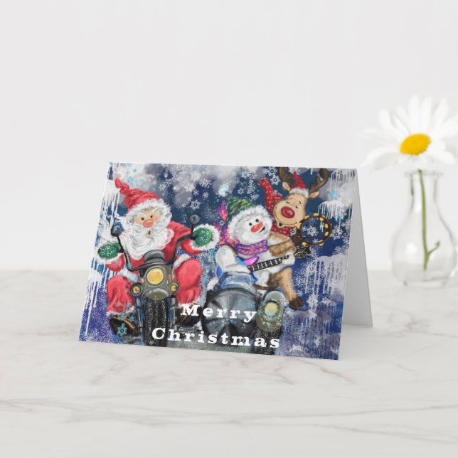 Happy Christmas Friends Cunny Card (Small Plant)