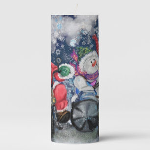 Happy Christmas Friends Funny Christmas Candle