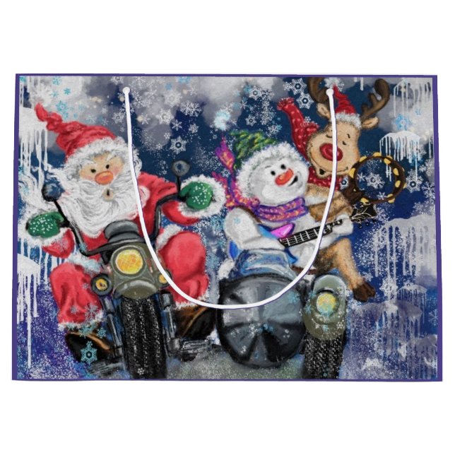 Happy Christmas Friends Gift Bag (Front)