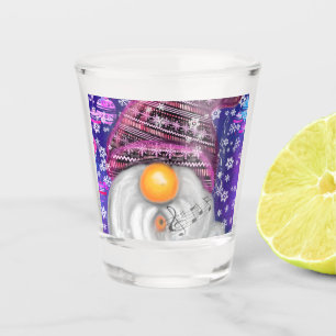 Happy Christmas Gnome Shot Glass