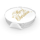 Happy Christmas Gold-themed 