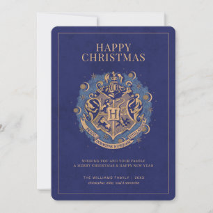 Happy Christmas HOGWARTS™ Crest Invitation