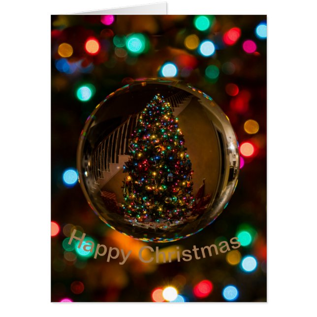 Happy Christmas jumbo card  (Front)