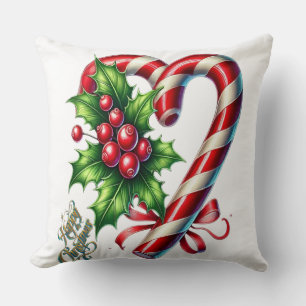 Happy Christmas ll  Throw Pillow
