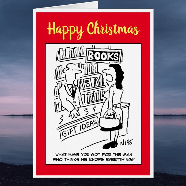 Happy Christmas Man Knows Everything Joke Cards (Creator Uploaded)