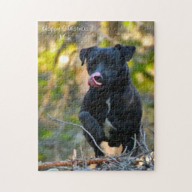 Happy Christmas Mom. Jigsaw Puzzle (Vertical)