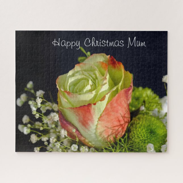 Happy Christmas Mum Jigsaw Puzzle (Horizontal)