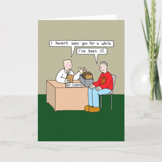 Happy Christmas, Patient in Consultation. Holiday Card | Zazzle.com