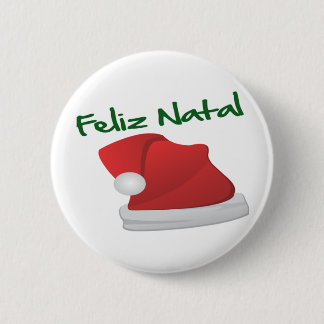 Happy Christmas Pinback Button