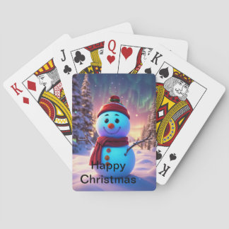 Happy Christmas  Poker Cards