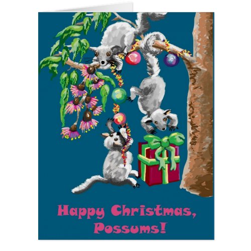 Happy Christmas possums