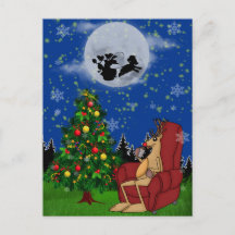 Happy Christmas Postcard