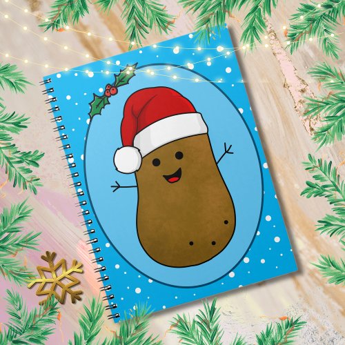 Happy Christmas Potato  Notebook
