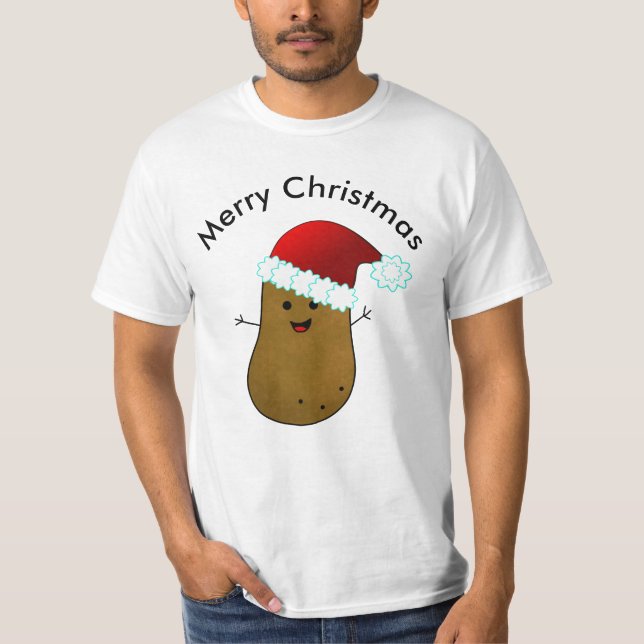 Happy Christmas Potato T-Shirt (Front)