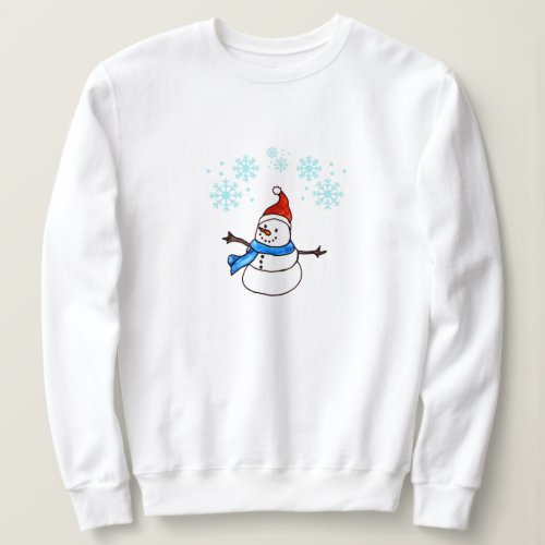 Happy Christmas Snowman Sweatshirt