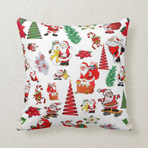 Happy Christmas Throw Pillow