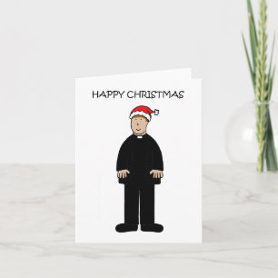 Happy Christmas to Male Pastor Card