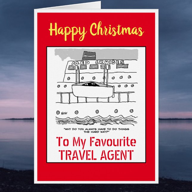 Happy Christmas Travel Agent Cards (Creator Uploaded)