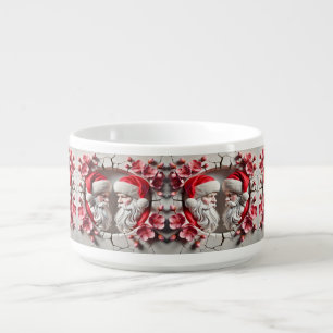 Happy christmas - two Santas Bowl